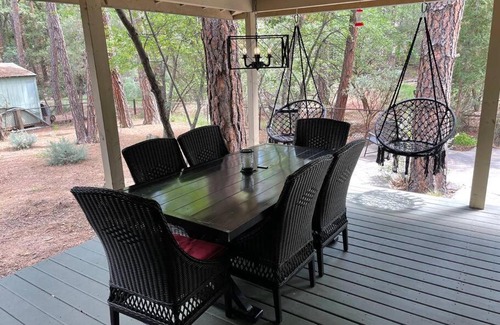 Pine Casa | Roomy 2-Bedroom Cabin with Patio and Loft