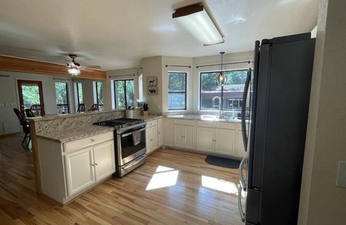 Pine Casa | Roomy 2-Bedroom Cabin with Patio and Loft
