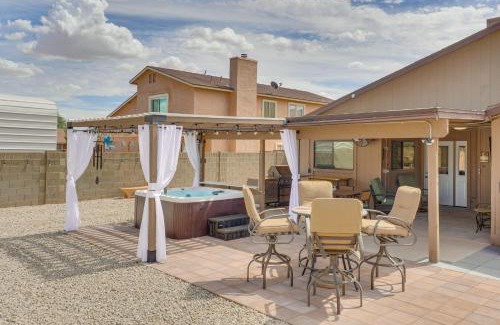 Drexel Heights Casa | Roomy Tucson Home with Hot Tub and Pickleball Court!