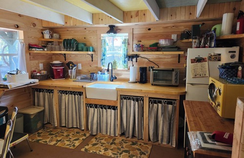 Cleveland Cabina | Rose's Cabin - A Rustic Pet-Friendly Cabin In The Woods