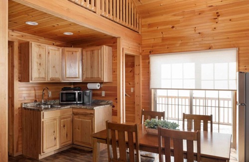 Bethlehem Cabina | Rosewood Villa: Spacious 2BR Log Cabin