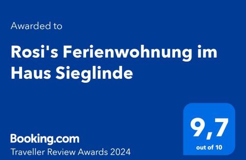 Prien am Chiemsee Apartamento | Rosi's Ferienwohnung im Haus Sieglinde