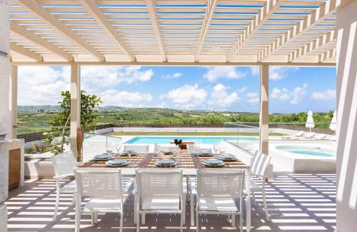 Roumeli Villa | Rosmerta Villa, with Private Pool 65 square meters, BBQ & Heated SpaWhirlpool, By ThinkVilla