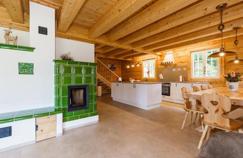 Horni Blatna Chalet De Esquí | Roubenka na jelení hoře