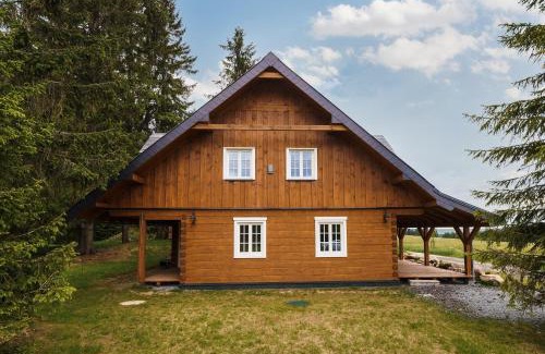 Horni Blatna Chalet De Esquí | Roubenka na jelení hoře