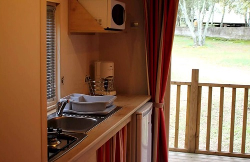 Junas Cabina | ROULOTTE Klimaanlage - 2 rooms - 26.08m2 / Cigale, Grill, Chardonnet, Mésange 4 Personen
