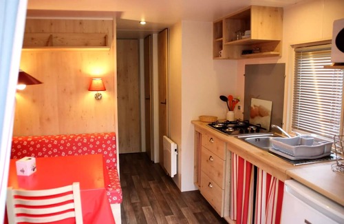 Junas Cabina | ROULOTTE Klimaanlage - 2 rooms - 26.08m2 / Cigale, Grill, Chardonnet, Mésange 4 Personen