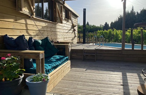 Roquemaure Casa | Roulotte du Moulin Saint Valentin
