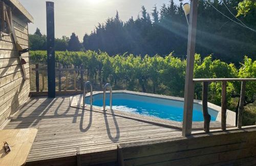 Roquemaure Casa | Roulotte du Moulin Saint Valentin