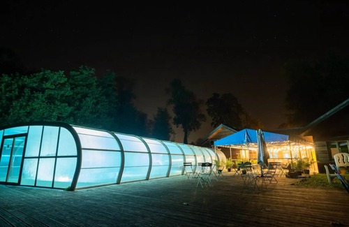 Bar-sur-Aube Casa | Le Village de la Champagne - Caravana gitana premium de 1 habitación para 5 personas