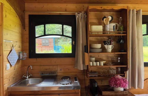 Montcaret Cabina | Roulotte zen en pleine nature Dordogne Montcaret