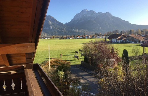 Waltenhofen Apartamento | Royal castle and alpine view