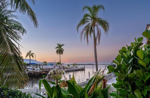 Whitney Beach Casa | Royal Palm Paradise! Waterfront, Private Pool & Hot Tub, Boat Dock!