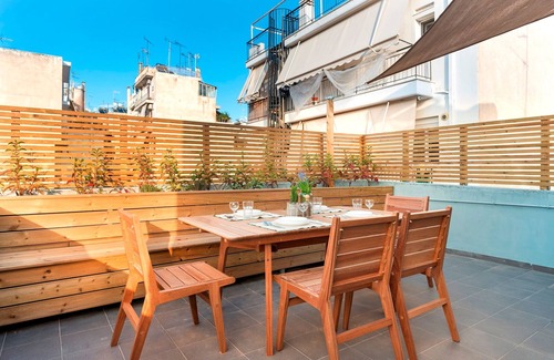 Piraeus Apartamento | Royal Premium Apartment -120sq -common Terrace