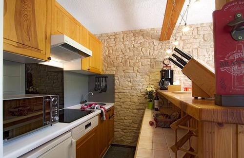 Mont-de-Lans Apartamento | Rte Petit Plan | Superbe studio + Balcon avec vue