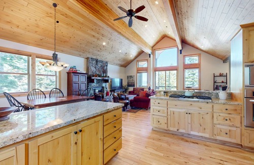 Tahoma Casa | Rubicon Bay stunner with lake views, hot tub, private beach, & balcony - dogs OK