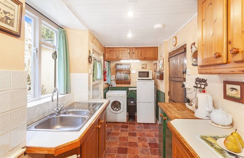 Dunster Cabaña | Volantes Cottage - Capacidad 4 - acogedora casa de campo en Dunster medieval