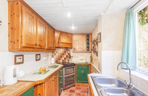 Dunster Cabaña | Volantes Cottage - Capacidad 4 - acogedora casa de campo en Dunster medieval