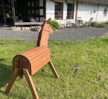 Gnarrenburg Casa | Ruhe unter Reet-Haus mit Sauna, Whirlpool und Kamin