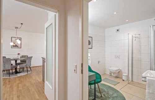 Leipziger Vorstadt Apartamento | Ruhige 5 Sterne Wohnung Nähe Altstadt