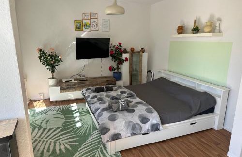 Rieth Apartamento | Ruhige sonnige 1,5 Zimmer Wohnung