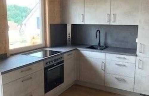 Marktschorgast Apartamento | Ruhige Wohnung für 5 Personen mit Kamin