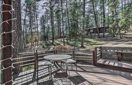 Ruidoso Cabaña | Ruidoso Cabin w/ Grill - Near Grindstone Lake!