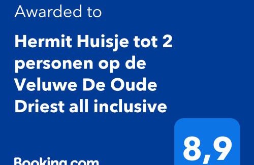 Krachtighuizen Chalet De Esquí | Ruim en gezellig chalet voor 2 personen op de Veluwe Recreatiepark De Oude Driest - All inclusive