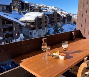 Les Avanchers-Valmorel Apartamento | Ruim en net appartement super centraal gelegen aan de piste