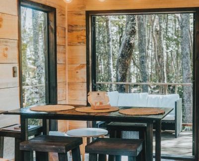 Curarrehue Chalet De Esquí | RUKAKUTRAL refugio de bosque