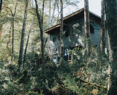 Curarrehue Chalet De Esquí | RUKAKUTRAL refugio de bosque