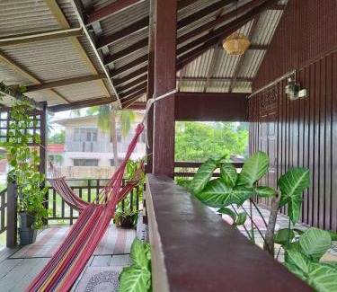 Kampung Wakaf Nyior Kembar Casa | Rumah Kayu Aboh