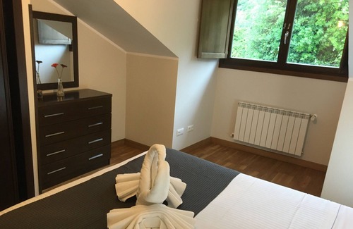 Niembro Cabaña | Apartamento rural Jardín San Pelayo para 2 personas