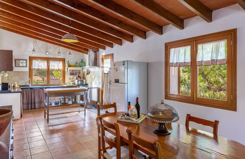 Manacor Casa | Casa de vacaciones rural Son Colom con Wi-Fi, Terraza