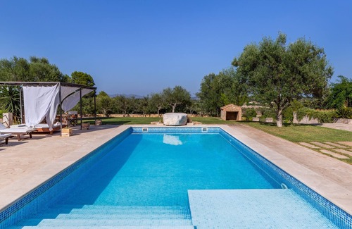 Manacor Casa | Casa de vacaciones rural Son Colom con Wi-Fi, Terraza