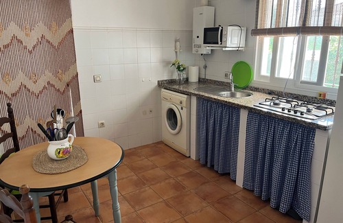 Los Caños de Meca Casa | Casa rural en Los Caños de Meca, con jardín a un minuto de la playa y acantilado
