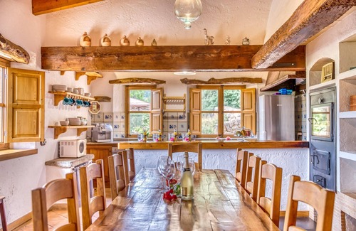 Campanet Chalet De Esquí | Finca Es Pont con piscina en Mallorca
