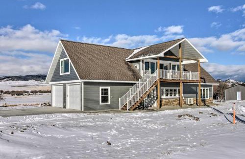 White Sulphur Springs Casa | Rural White Sulphur Springs Getaway with Deck!