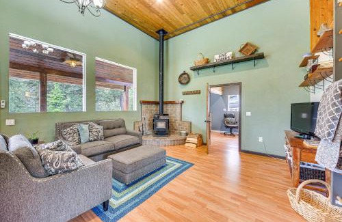 Newport Casa | Rustic and Modern Home with Forest Views in Newport!
