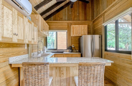 Tulum Apartamento | Rustic and secluded apt. with private deck, kitchenette, and partial AC