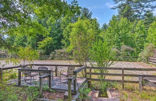 Hendersonville Cabaña | Rustic & Authentic Farm Stay by Dupont Forest!
