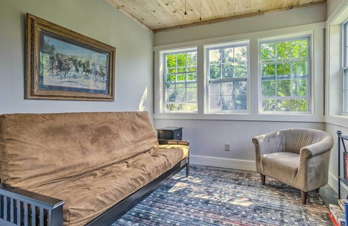 Hendersonville Cabaña | Rustic & Authentic Farm Stay by Dupont Forest!