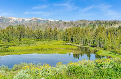 Sublette County Casa | Rustic Bondurant Cabin Fish, Hike, and Bike!