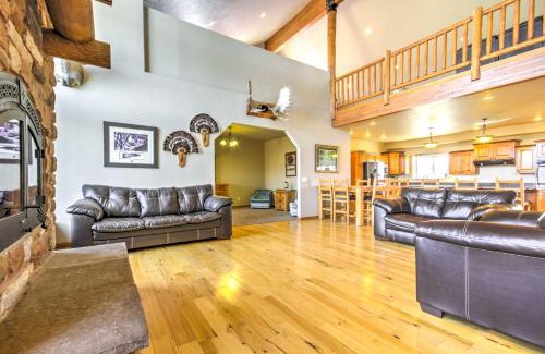 Hatch Casa | Rustic Bryce Canyon Home with Deck on Sevier River!
