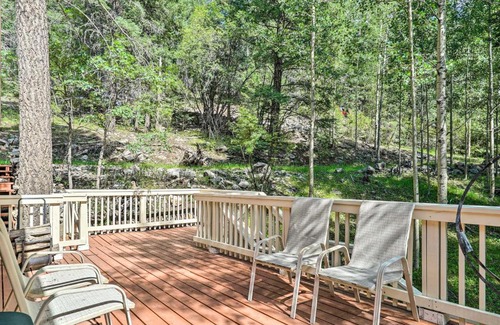 Cloudcroft Casa | Rustic Cloudcroft Home about 2 Mi to Ski Slopes!