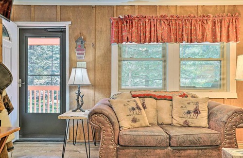 Cloudcroft Casa | Rustic Cloudcroft Home about 2 Mi to Ski Slopes!