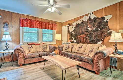 Cloudcroft Casa | Rustic Cloudcroft Home about 2 Mi to Ski Slopes!
