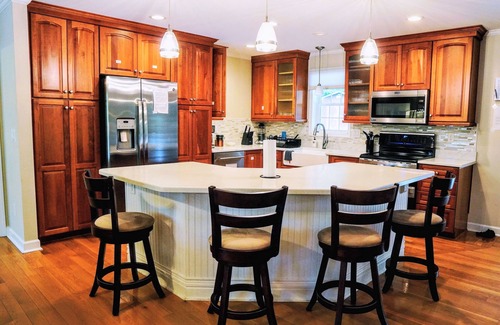 Roxboro Casa | Rustic Lakefront Oasis - Hot Tub, Game Room, Kayaks/Canoes, and Fishing Rods