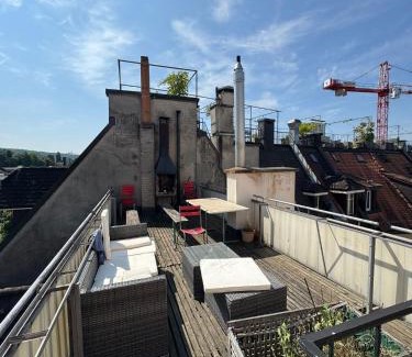 District 8 Casa | Rustic lakeside gem with rooftop looking to Zurich see