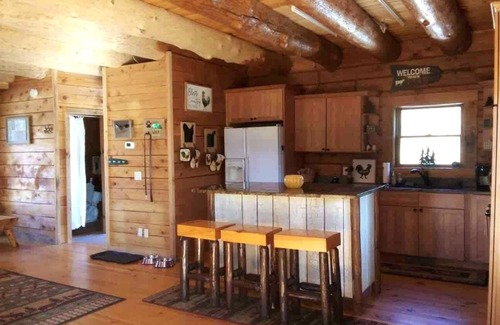 Otto Cabina | Rustic Log Cabin Nestled Privately in the Woods